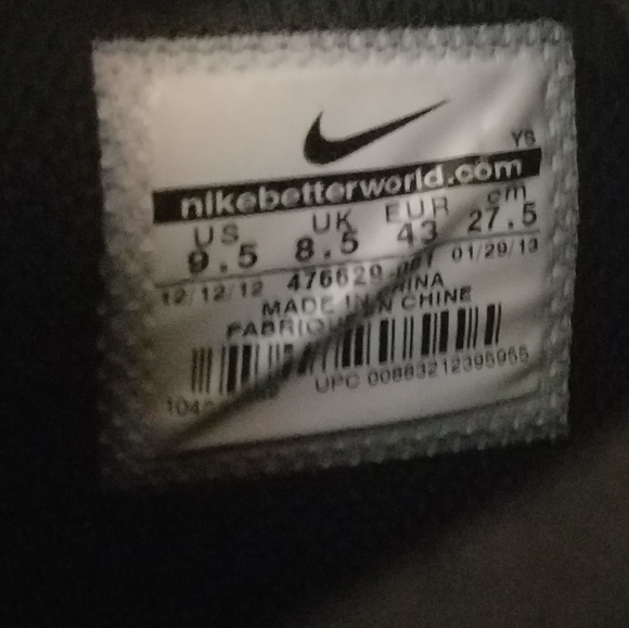🏷Nike Men's Black Shoes - Picture 2 of 4